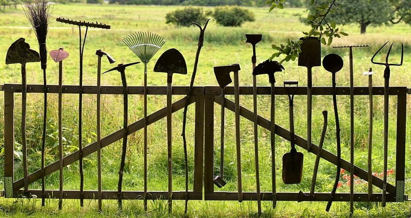 outils jardinage