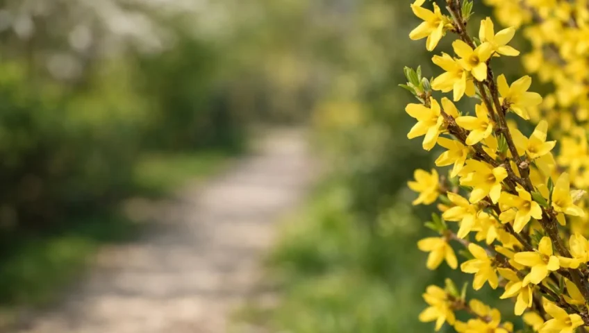 Arbuste fleurs jaunes printemps: sélection parfaite pour embellir votre jardin.